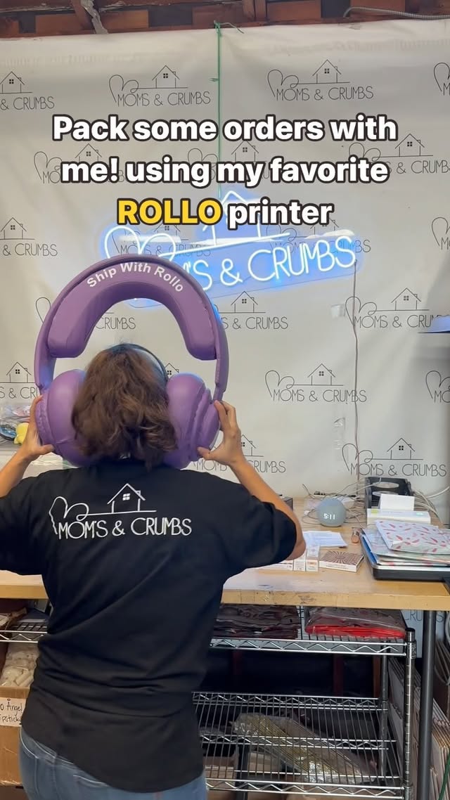 Instagram post by @momsandcrumbs for Rollo. Caption reads: [...] After diving into research, I found the....