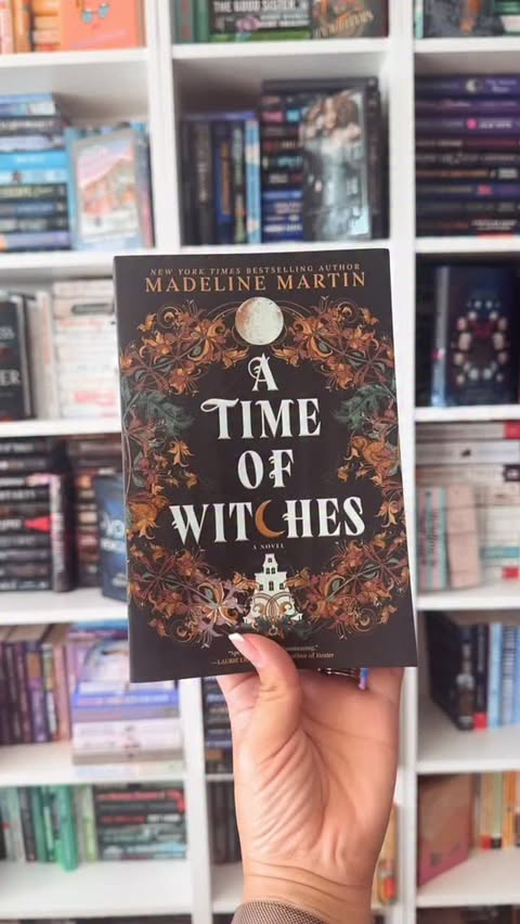Instagram post by @catchybooknook for HTP Books. Caption reads: [...] Witches by Madeline Martin✨ Thank you....