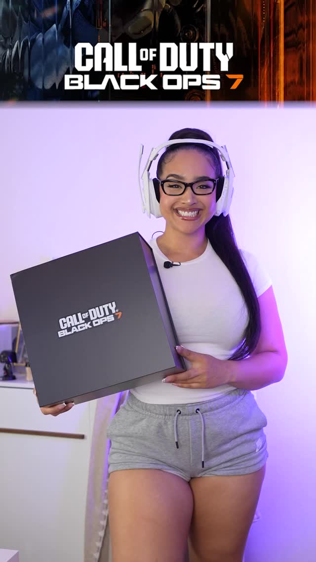 Instagram post by @demetriaobilor for Call of Duty. Caption reads: CATCH ME IN THE LOBBY🔫#BO7‼️ s/o @callofduty for....