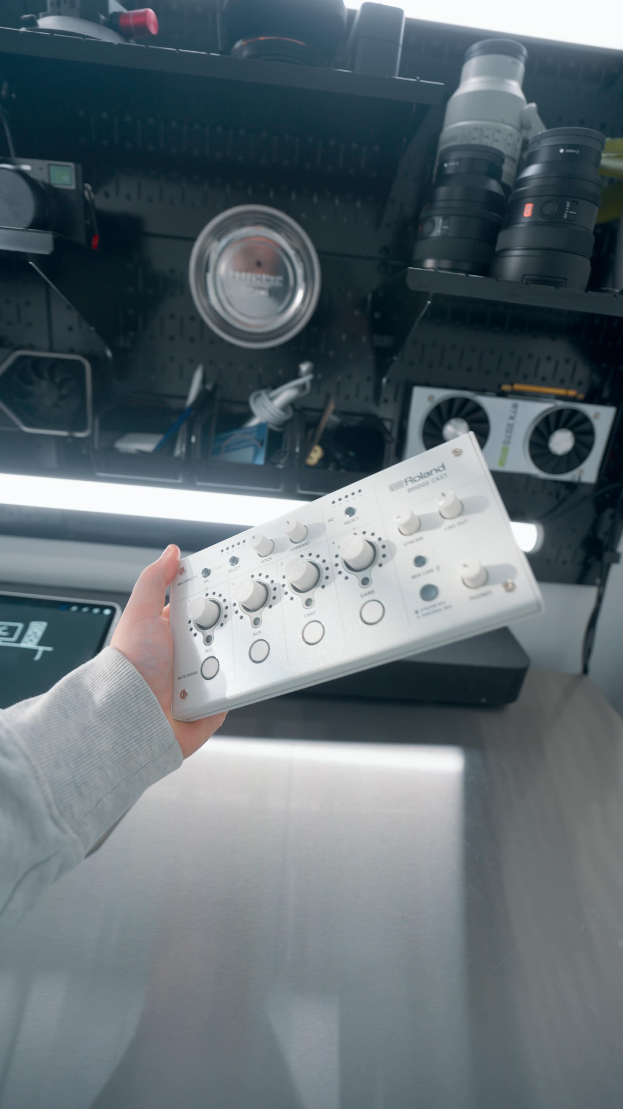 Instagram post by @mattykay for Roland. Caption reads: What is an audio interface?? @rolandglobal #ad....