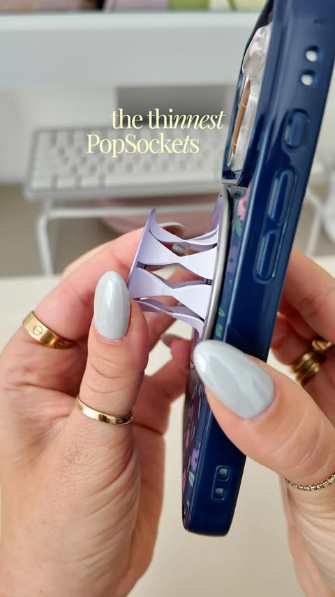 Instagram post by @alliemariedigital for PopSockets. Caption reads: This is crazyyy 🤩 PopSockets sent me their new....