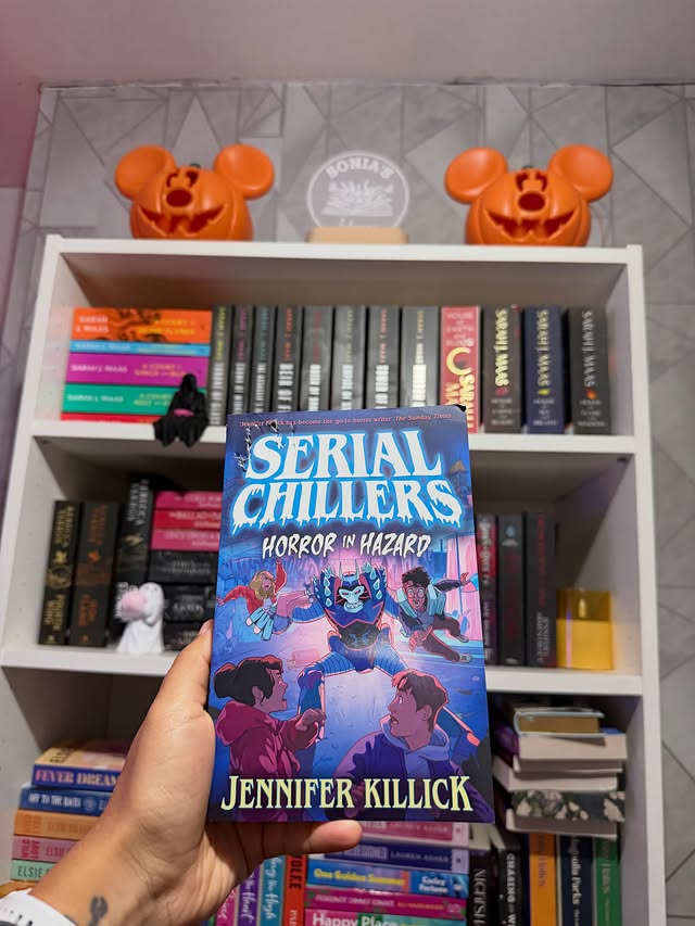 Instagram post by @isabellew_x for Farshore Books. Caption reads: [...] perfect for readers aged 9-12 💖....