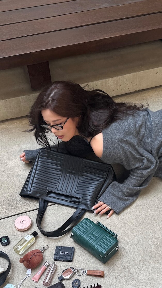 Instagram post by @c.705 for RIMOWA. Caption reads: [...] and way too easy to fall for. 💚

@rimowa....