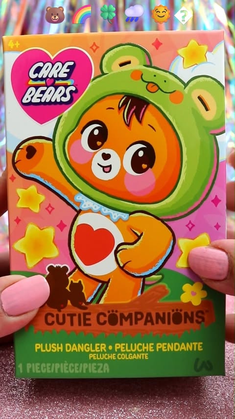 Instagram post by @collectcuteofficial for Care Bears. Caption reads: Care Bears Cutie Companions blind box! ❤️ Thank....