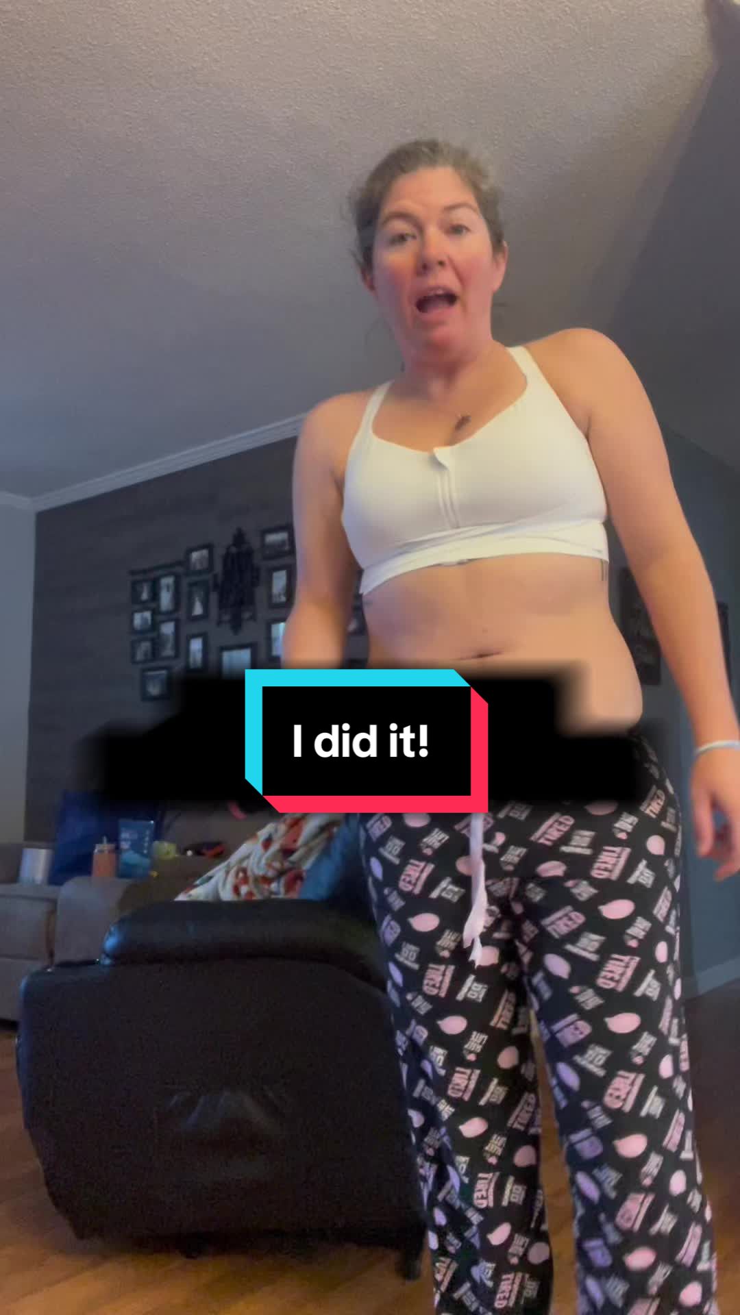 TikTok post by @gettincraftywithcandice for Sweet Sweat. Caption reads: [...] #workout #sweat #sweating #sweetsweat @Sweet....