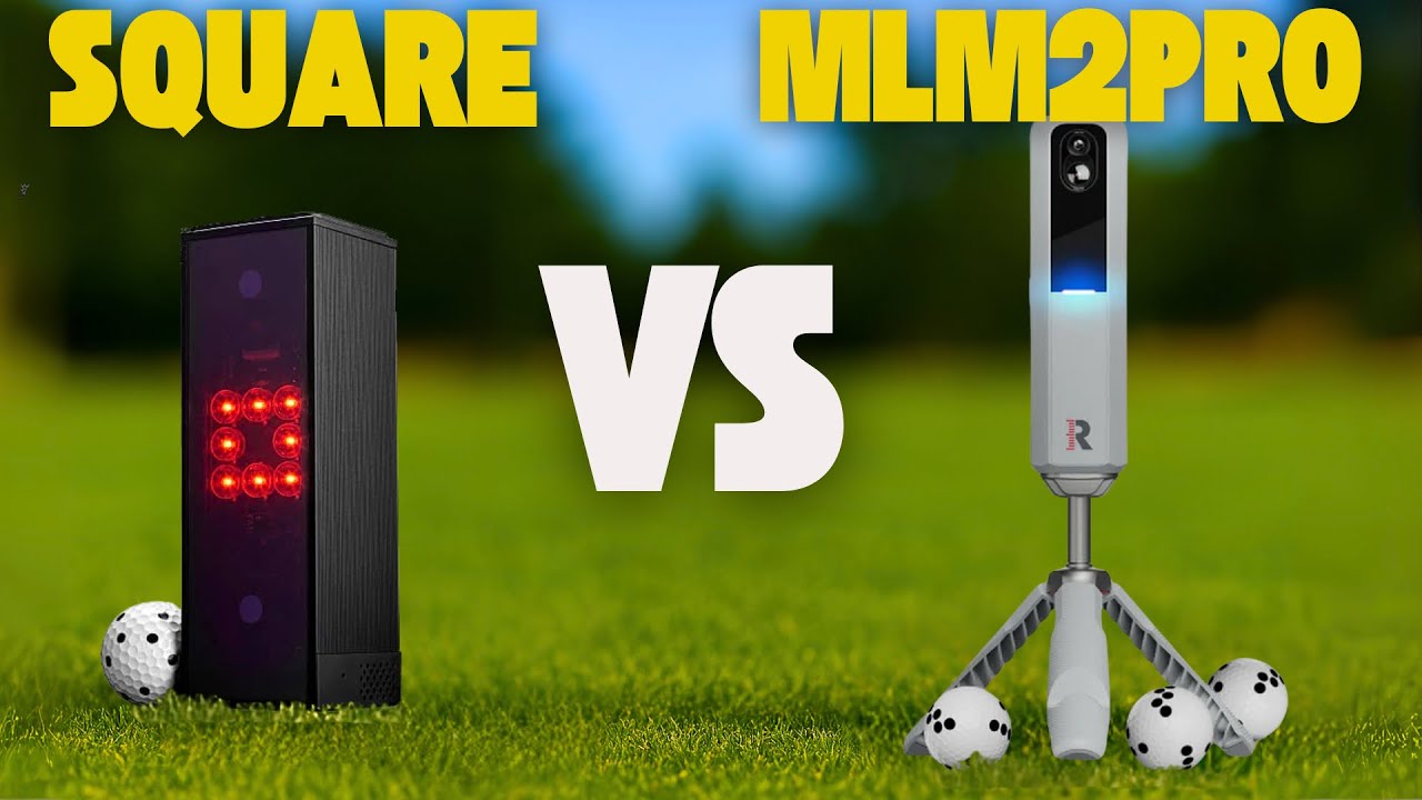 YouTube post by @UnrealGolfSandro for Rapsodo. Caption reads: Which $700 Launch Monitor Is Better for YOU?....