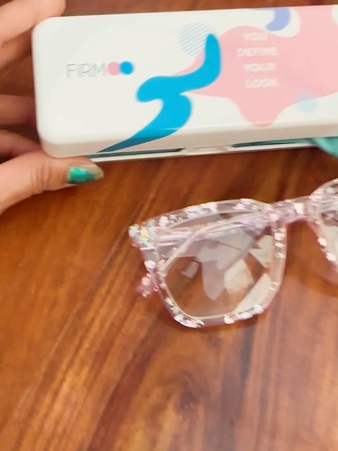 Instagram post by @somasree_itsme_official_ for Firmoo. Caption reads: ✨ AD | Gifted – Firmoo Eyewear ✨

Say hello to my....