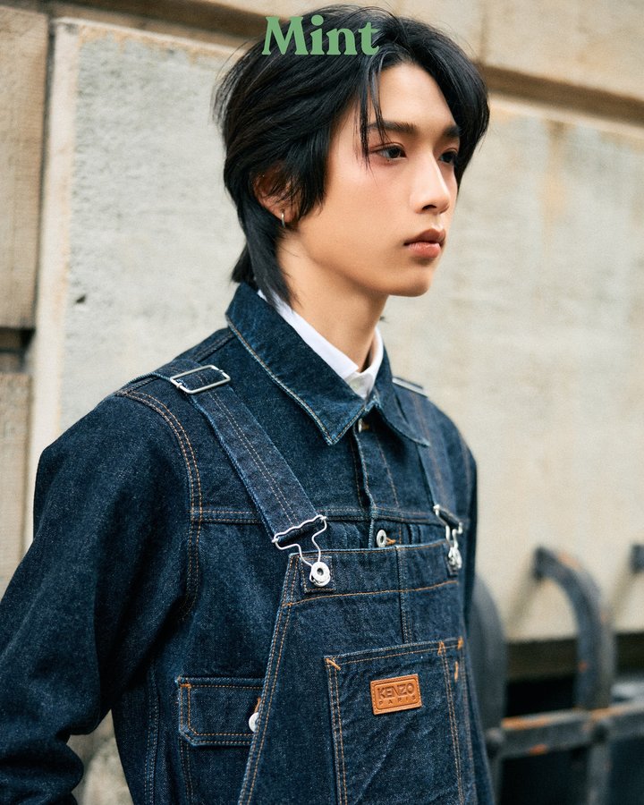 Instagram post by @nex.busofficial for KENZO. Caption reads: jeans on jeans

#KenzoxTHAINEX 
#MintxBUSinPFW....