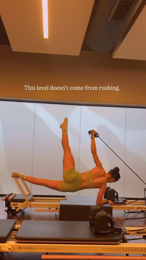 Instagram post by @emilialaylafitness for Women's Best. Caption reads: [...] what actually translates 🤍 set from....