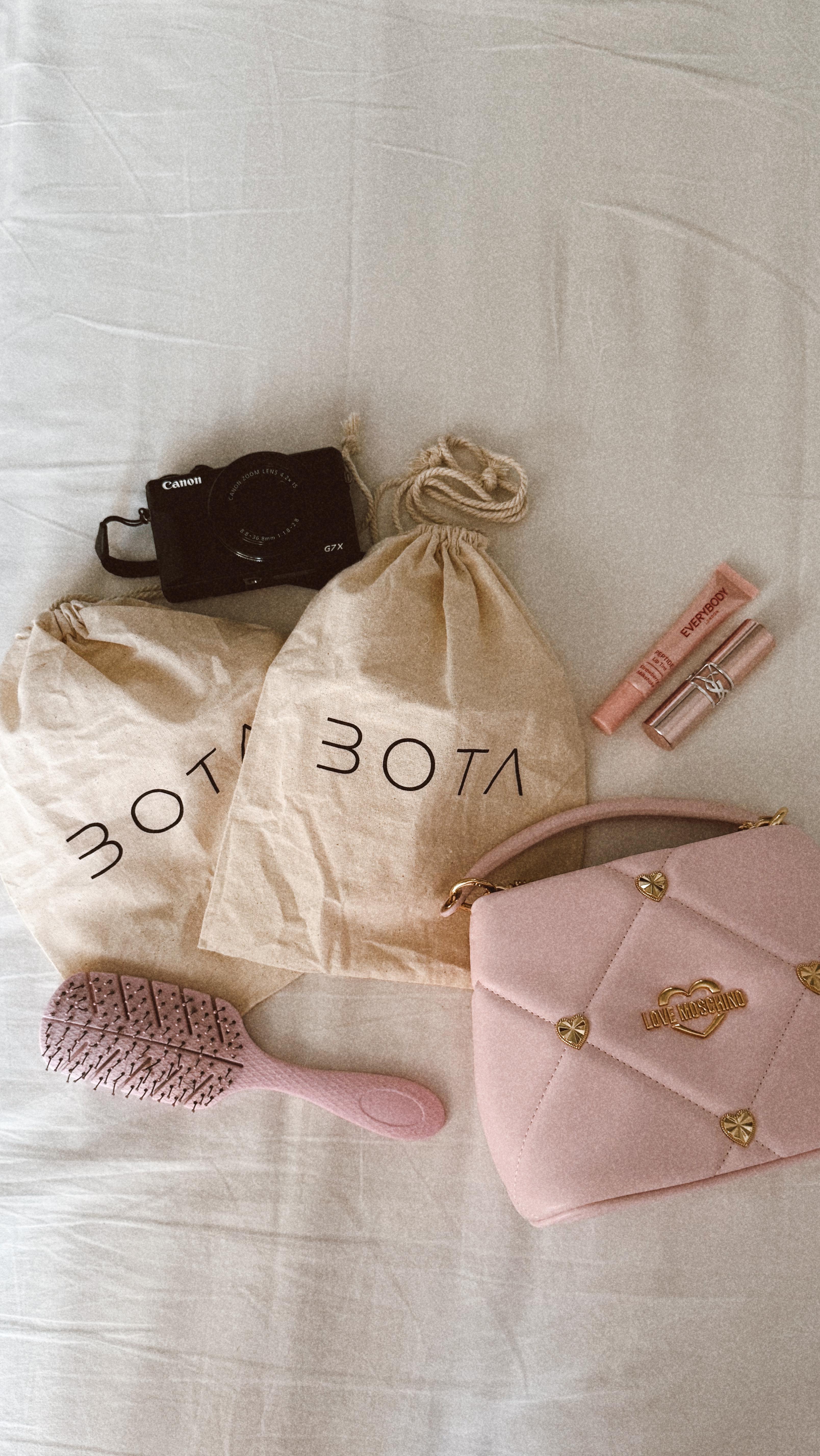 Instagram post by @oliwia_petryna for Bota Official. Caption reads: My name is Pink 💗🎀🩰🫧

Ad | Styled by....