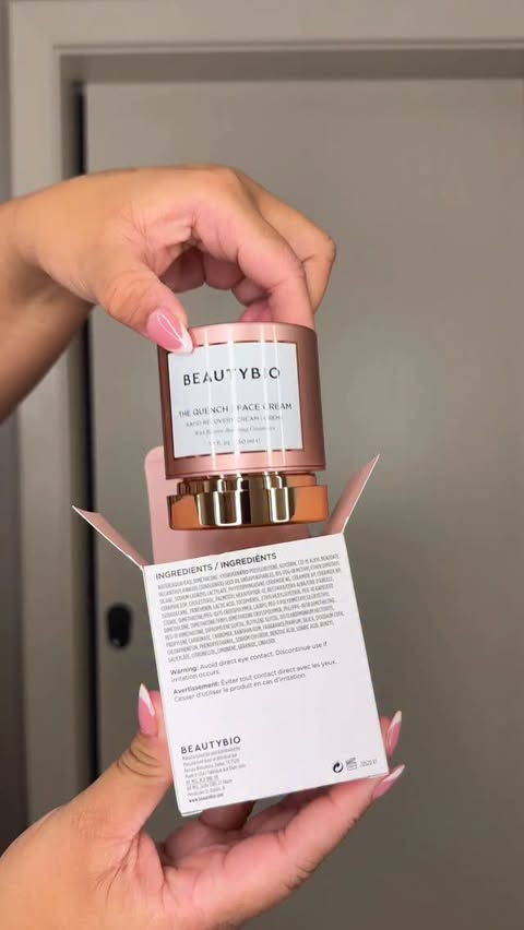 Instagram post by @isabellajaii for BeautyBio. Caption reads: [...] comes with the perfect glow thanks to....