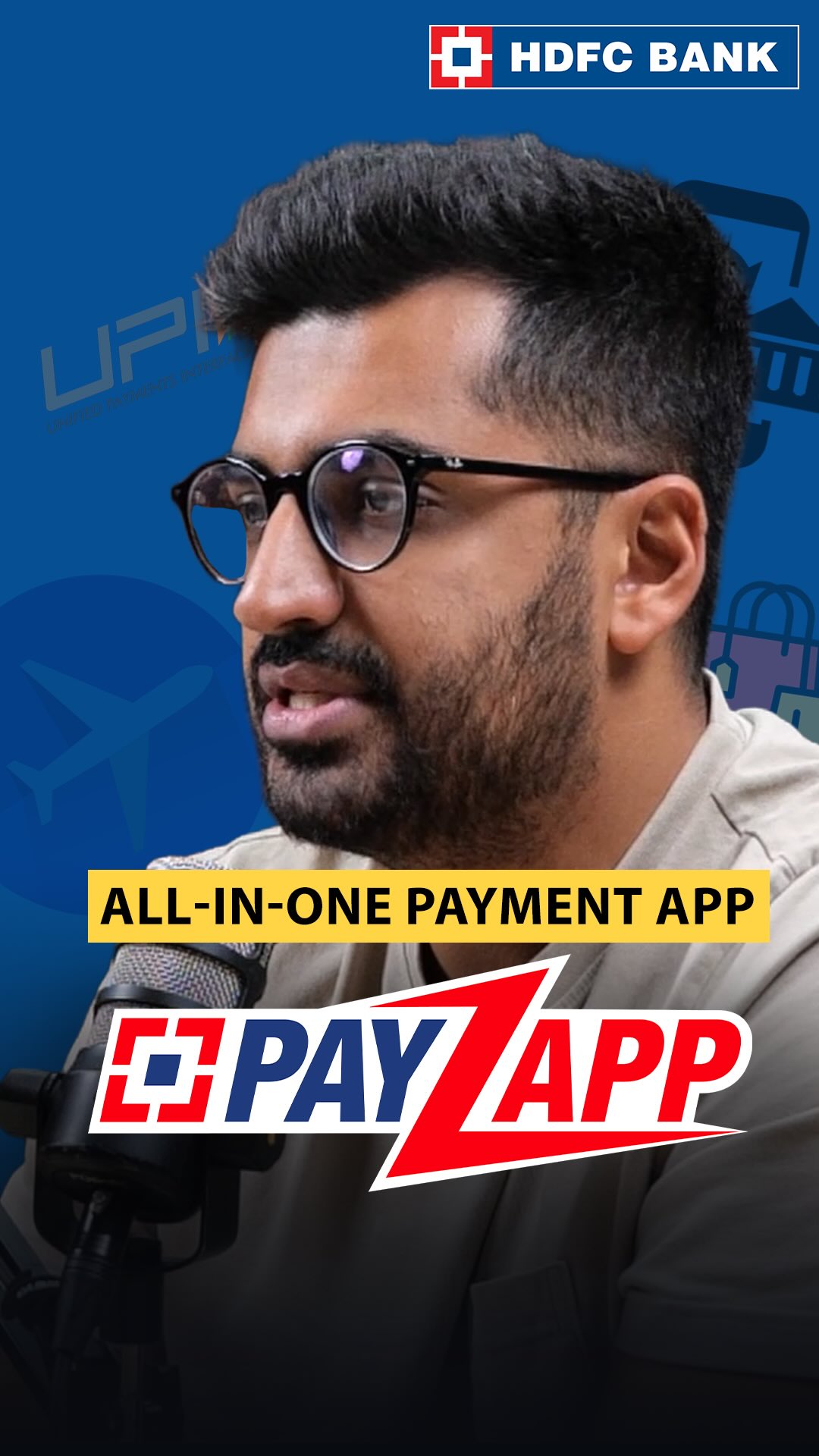 Instagram post by @dostcast for HDFC Bank. Caption reads: Pay your way. Smart, safe, simple.

One app for....