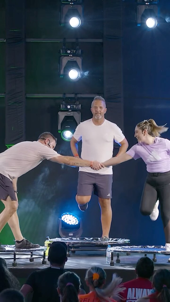 Instagram post by @lesmillsbrasil for LES MILLS. Caption reads: Jumper

Se liga no recado do Treinador Beto....