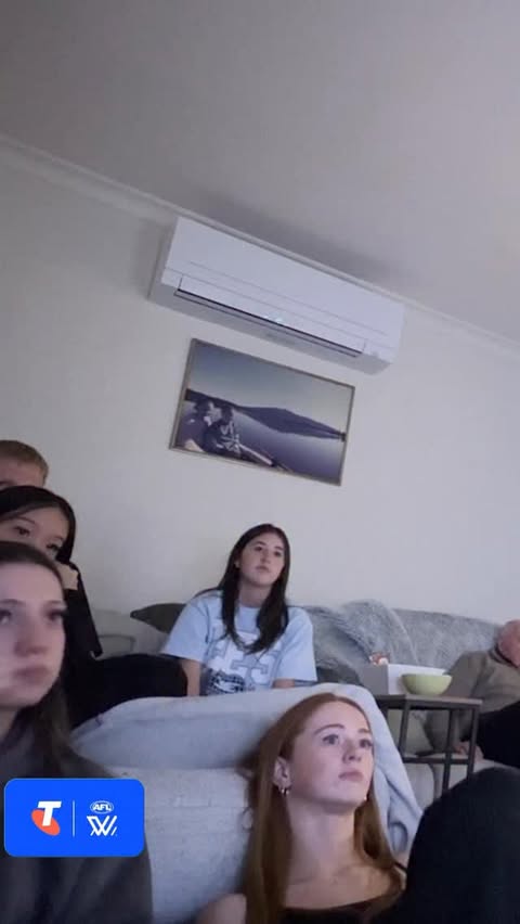 Instagram post by @bulldogsw for Telstra. Caption reads: [...] became a Bulldog at the @telstra AFLW Draft....