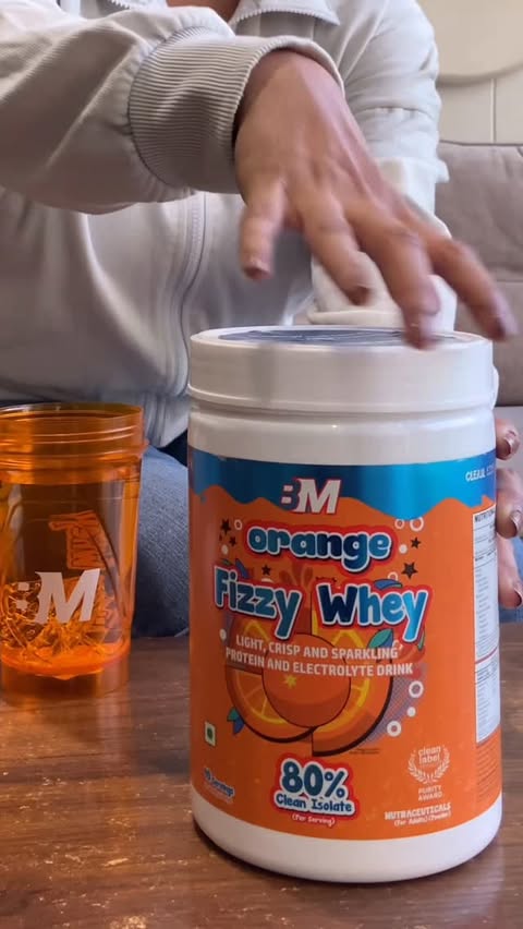 Instagram post by @basicallyjag for Bigmuscles Nutrition. Caption reads: If your hair, energy and cravings have been acting....