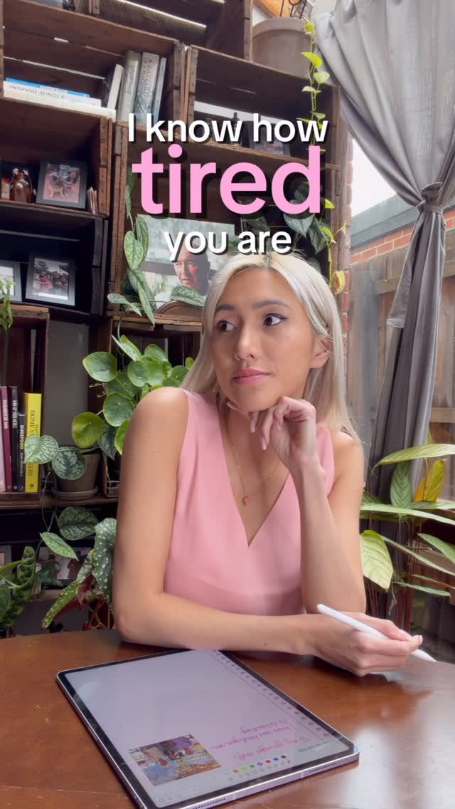 Instagram post by @sarahrav for Notability. Caption reads: To the girl who thought she had to earn her worth....