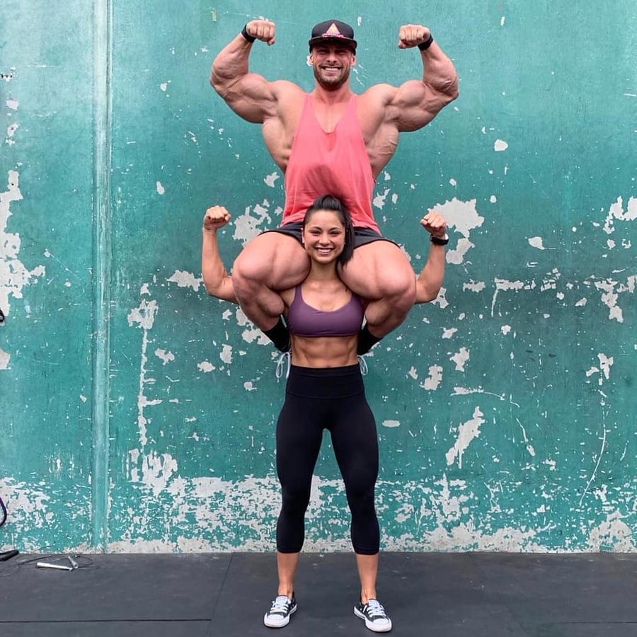 Instagram post by @ketowithcrystal for Steel Supplements. Caption reads: Something tells me I'm going to love this man....