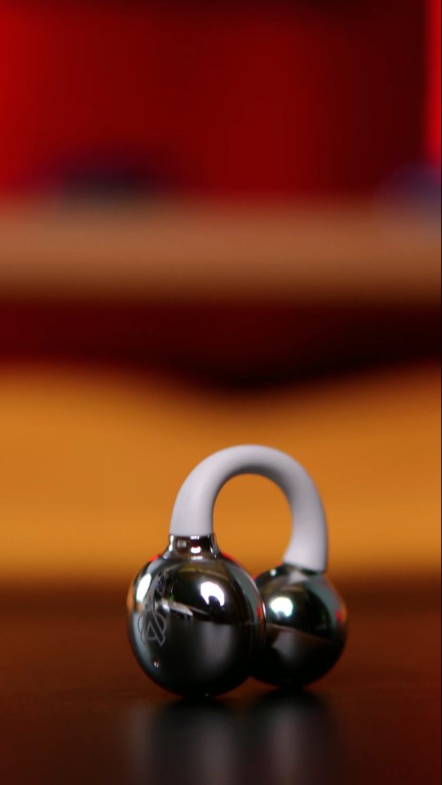 Instagram post by @tech_inspiration_yt for Audionic. Caption reads: Vibe check! 🎧🔥 A fresh new earbuds, designed....