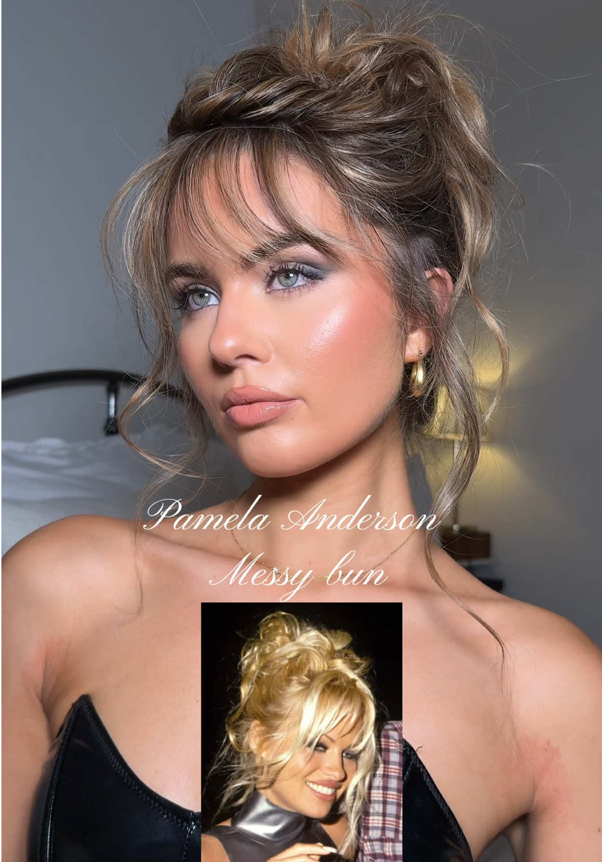 TikTok post by @poppymarchh for BeautyWorks. Caption reads: [...] 🖤 I’m wearing shade spiced oud ✨ AD....