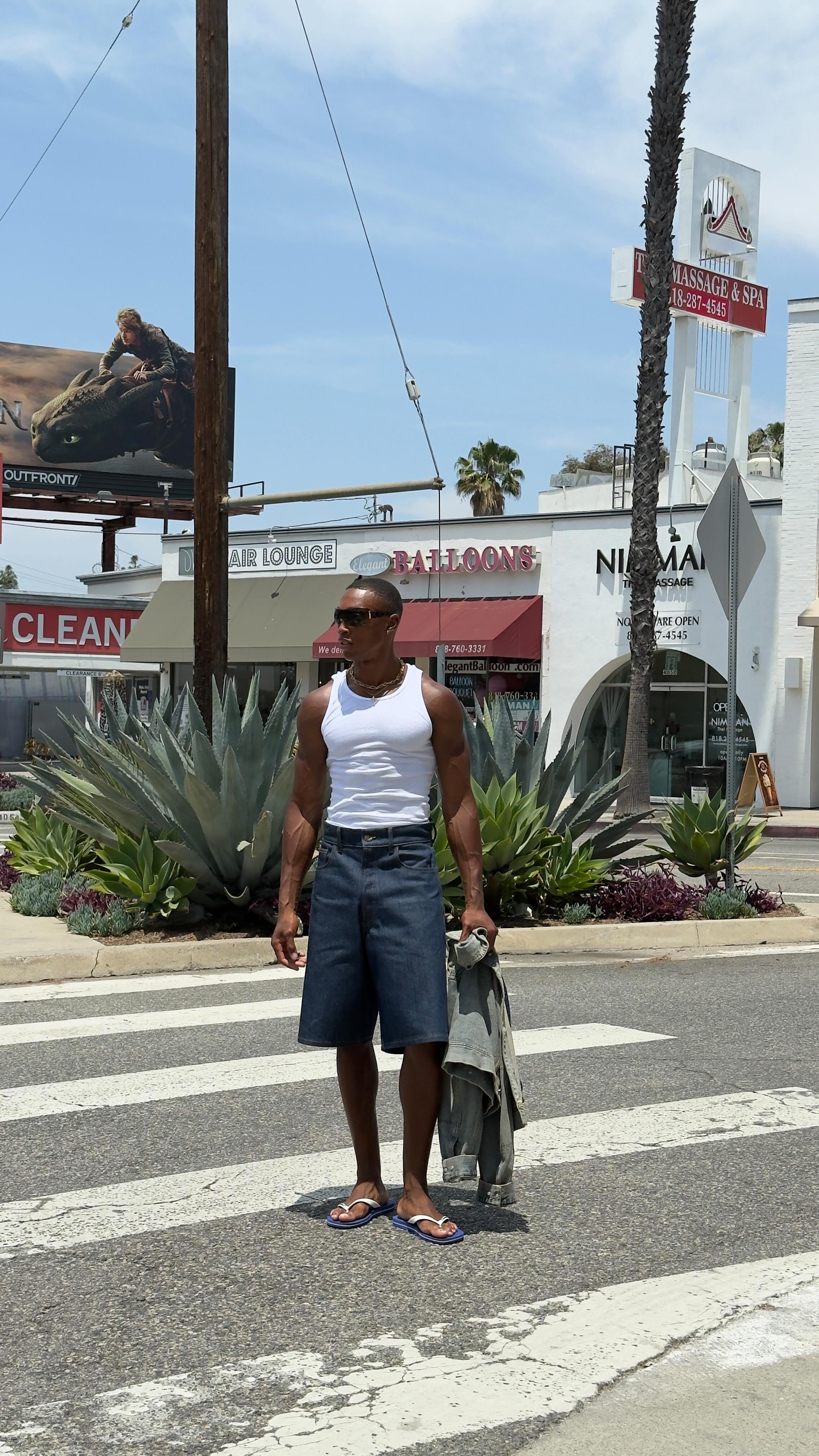 Instagram post by @ebbyybrown for Havaianas US. Caption reads: If it doesn’t go with flip flops, I’m not going.....