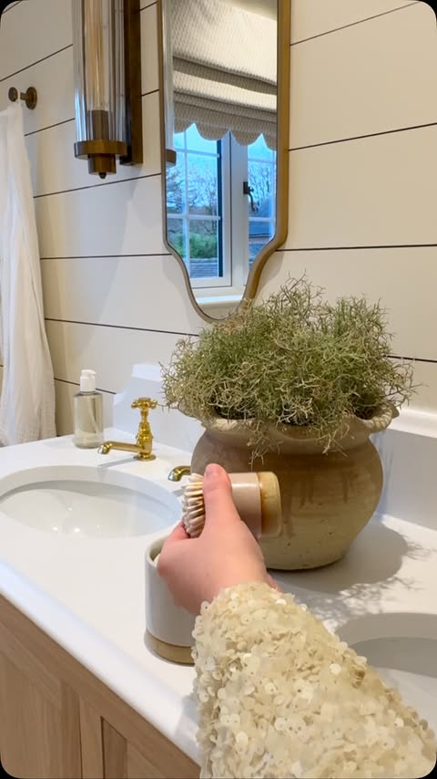 Instagram post by @roseywoodinteriors for Pott Candles. Caption reads: Starlight ✨ ad @pottcandles limited edition....