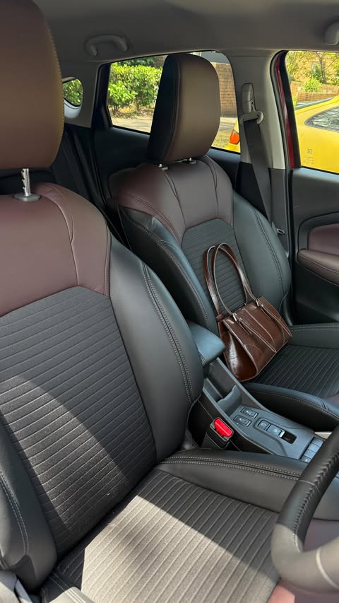 Instagram post by @claudiabonifazio for Suzuki Australia. Caption reads: [...] your car on a coffee date....