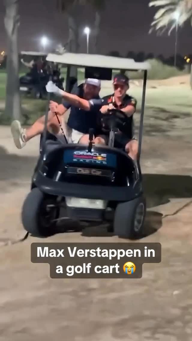Instagram post by @espnf1 for ESPN. Caption reads: Max had him holding on for dear life 🤣🤣

(via....