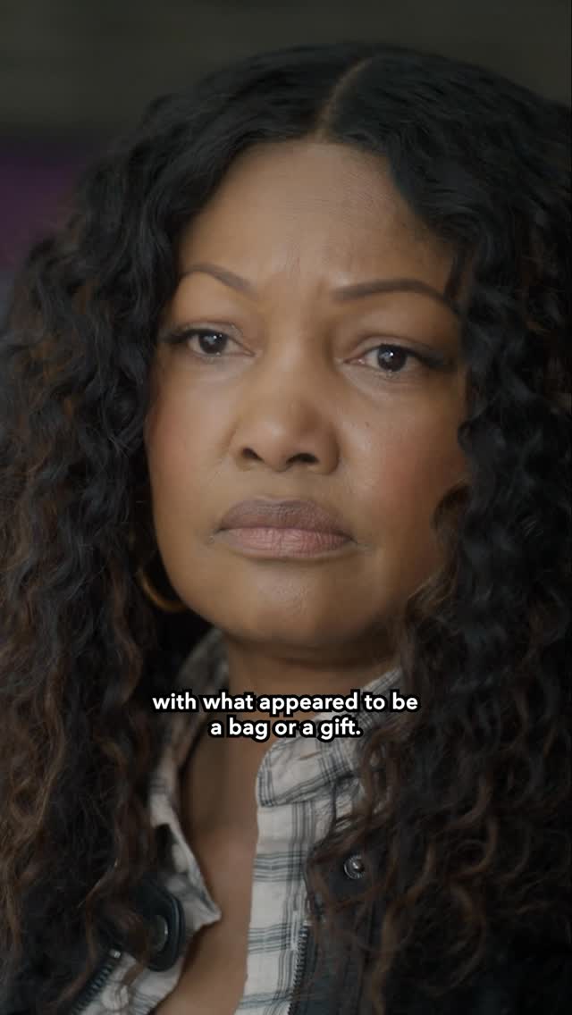 Instagram post by @garcelle for Lifetime. Caption reads: The moment Kai realizes she may know who abducted....