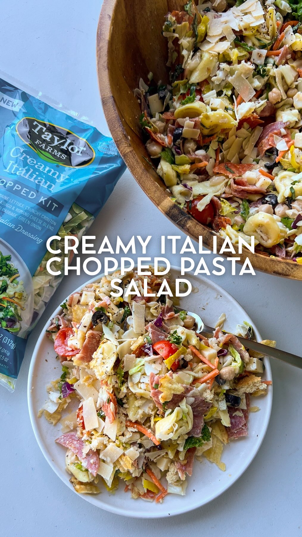 Instagram post by @itsaflavorfullife for Taylor Farms. Caption reads: Who wants to be the star of the potluck?....