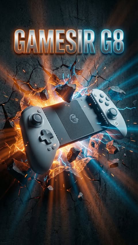 Instagram post by @soufiane_el_bacar for GameSir. Caption reads: [...] your mobile gaming experience 🎮🔥

The....