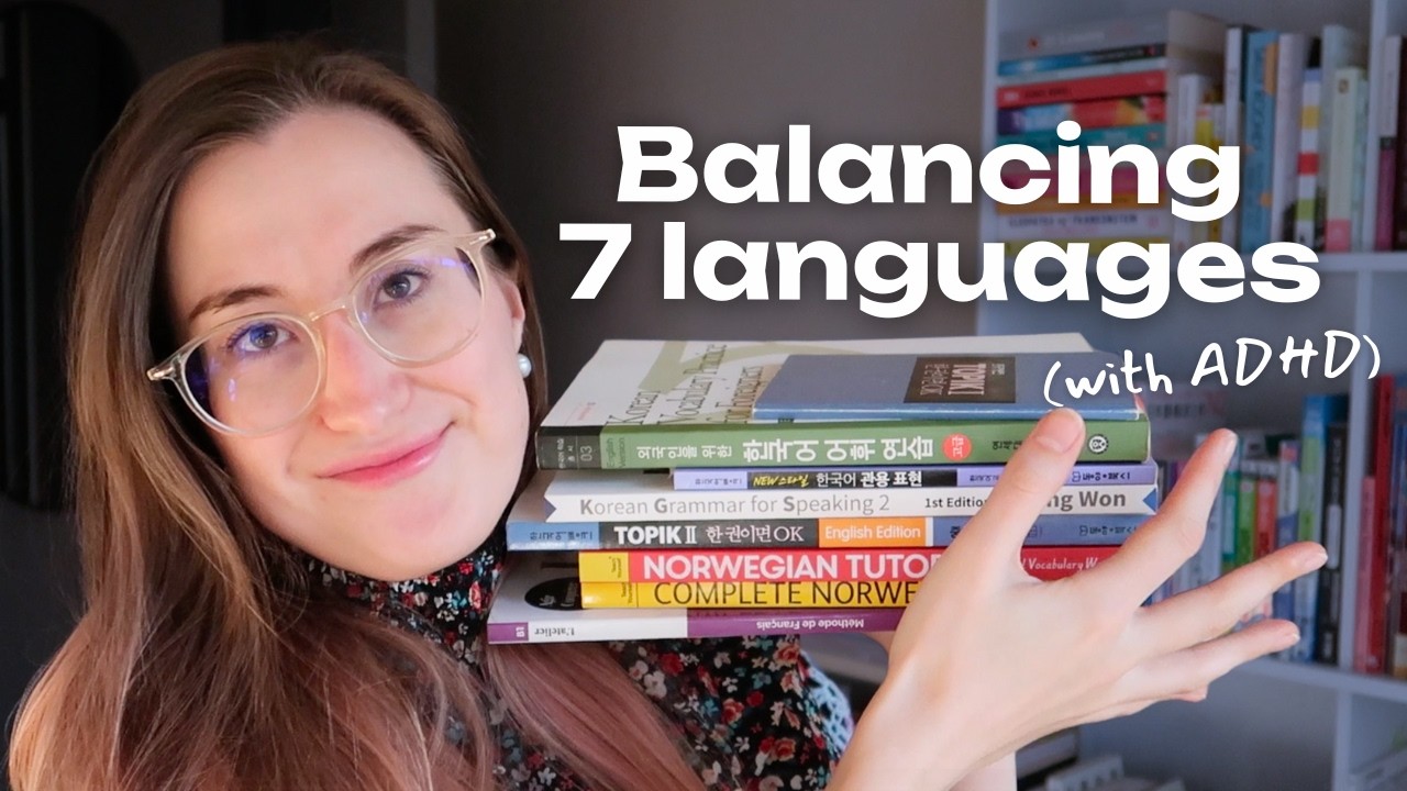 YouTube post by @LindieBotes for italki. Caption reads: How I maintain 7+ languages without studying daily....