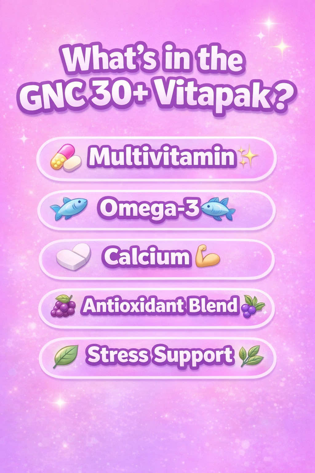 TikTok post by @veronicareneenj for GNC. Caption reads: [...] #healthyhabits #tiktokshopstockup....