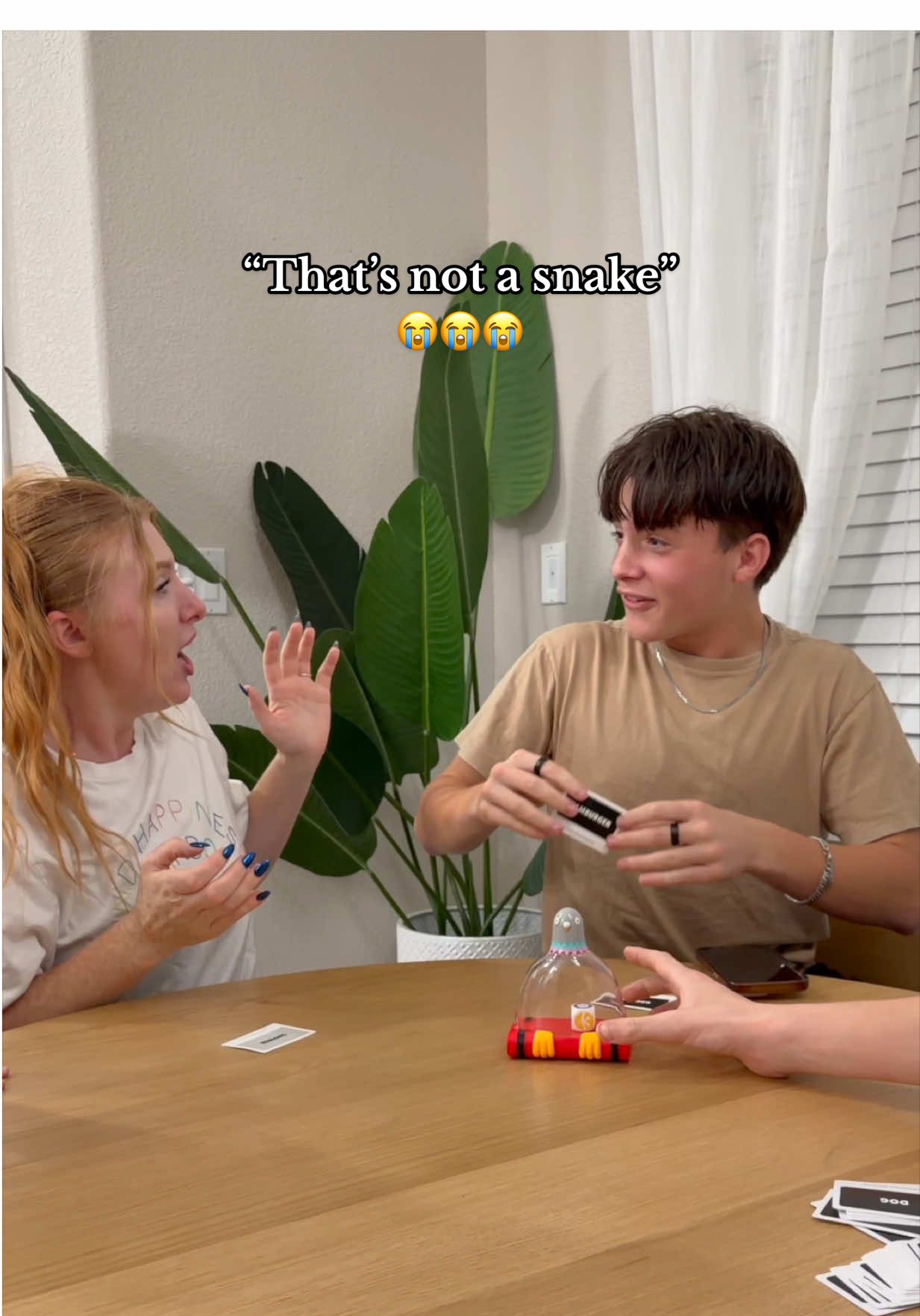 TikTok post by @jesssfamofficial for Exploding Kittens. Caption reads: I disagree they do not all “look the same” 💀 The....