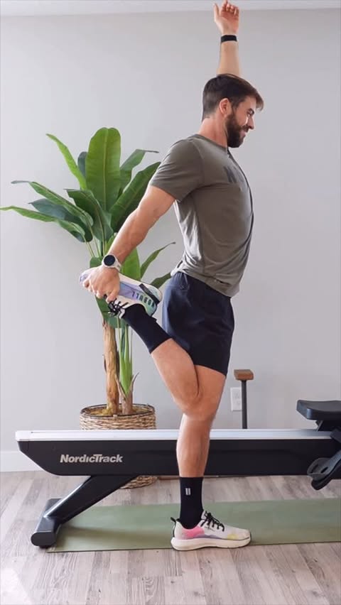 Instagram post by @alecsmith8 for NordicTrack. Caption reads: [...] too cold to workout in your garage,....