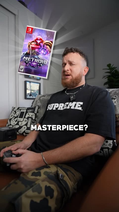 Instagram post by @blue_thundergaming for Nintendo. Caption reads: You are wrong about Metroid Prime 4 🤷‍♂️ thank....