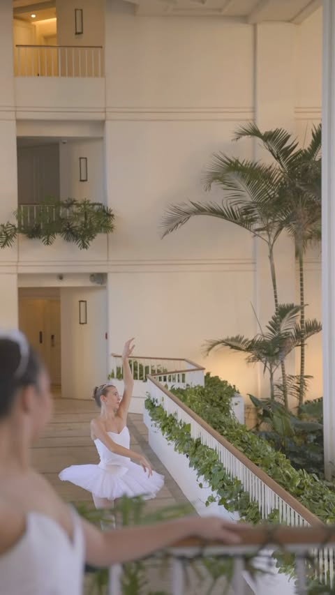 Instagram post by @ballethawaii for Four Seasons. Caption reads: This season, let @BalletHawaii sweep you off your....