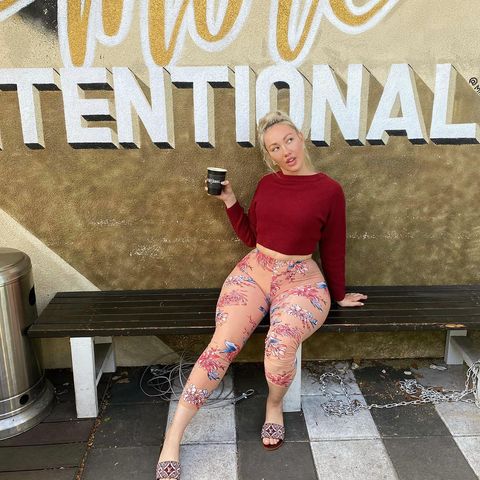 Instagram post by @thenumerauna for LaserAway. Caption reads: Be more intentional; with your energy, time,....