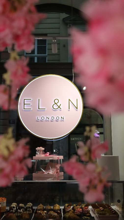 Instagram post by @travelgirl_she for EL&N London. Caption reads: Me, you and EL&N cafe in Krakow It's one of the....