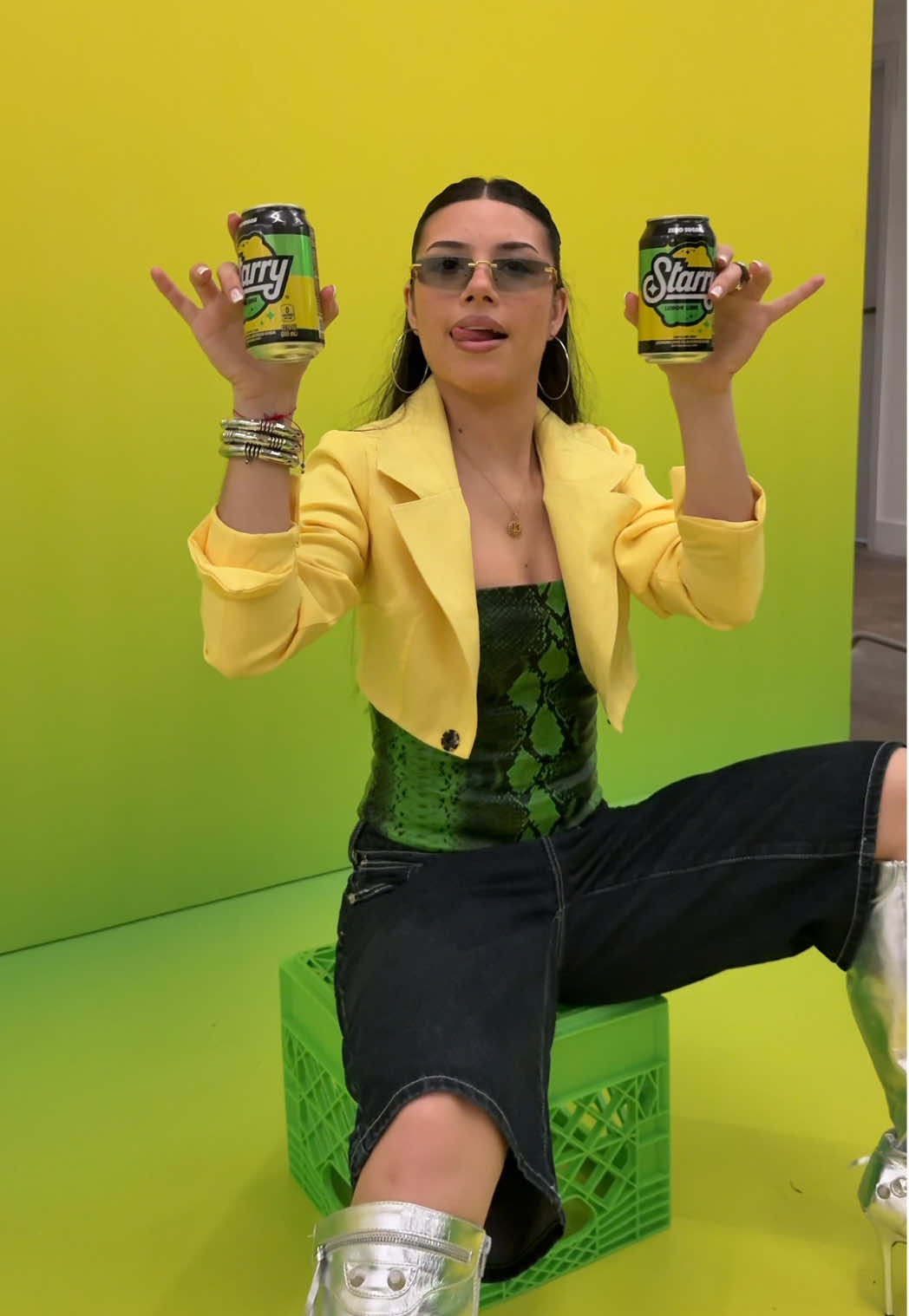 TikTok post by @ferchugimenez for Starry. Caption reads: #starrypartner Had the best staycation with....