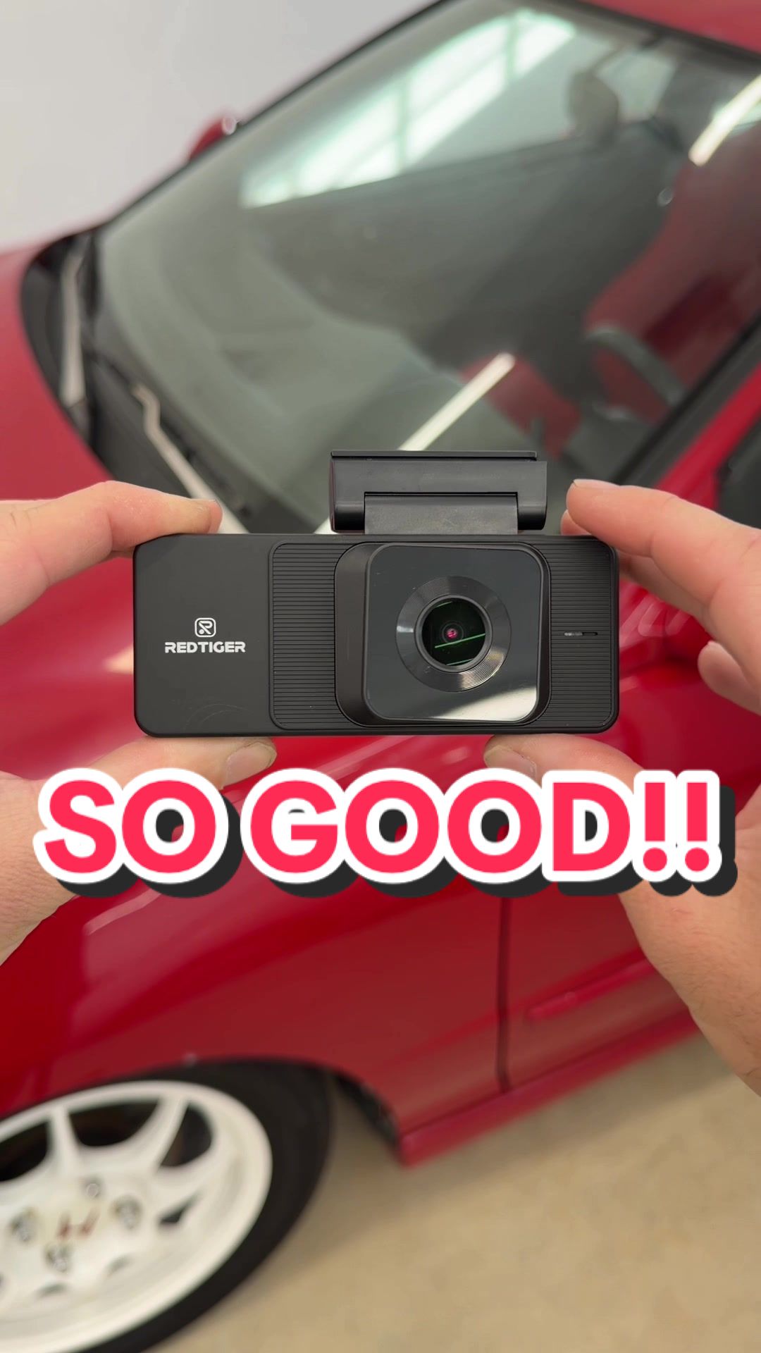 TikTok post by @suprafinds for REDTIGER. Caption reads: [...] screen and so much more! This is the....