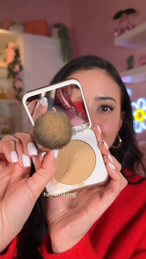 Instagram post by @gisele.ayora for Dermstore. Caption reads: [...] She does it all. 🤍 Available @dermstore....