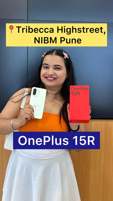 Instagram post by @explorewithsunita for OnePlus. Caption reads: [...] ho, smart ho — bas yahi chahiye 💫 OnePlus....