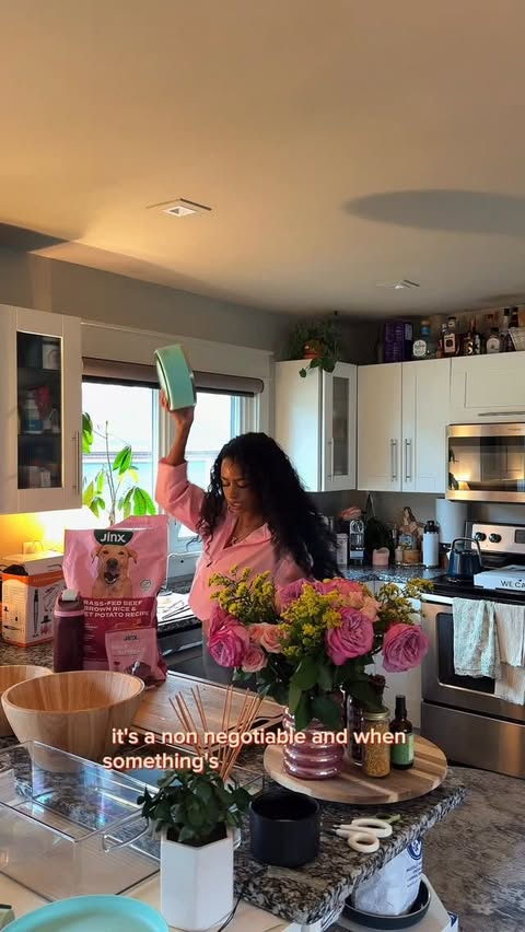 Instagram post by @krsna.garr for Jinx. Caption reads: [...] is why his bowl stays stocked with....