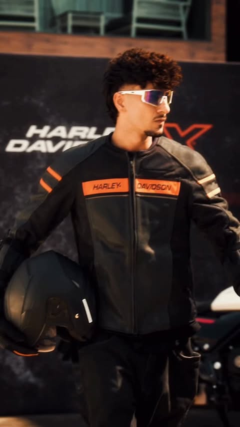 Instagram post by @ashishbhatiaofficial for Harley-Davidson. Caption reads: Amongst the first few in the country who got to....