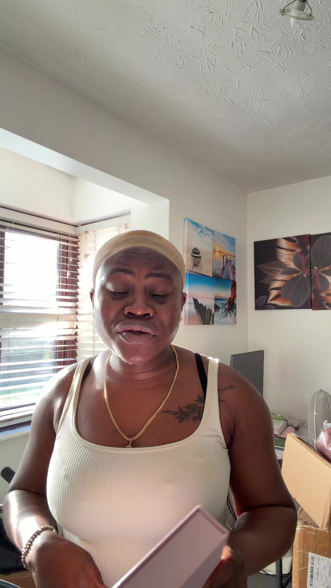 TikTok post by @lyfwifomotee for CAKES Body. Caption reads: Grab one for yourself below  @CAKES Body .