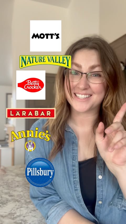 Instagram post by @katelyn.badeau for General Mills. Caption reads: General Mills products = EXTRA points back? Count....