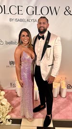 Instagram post by @beautybylisa_leticia for DOLCE GLOW. Caption reads: [...] industry tips to major glow inspo, Dolce....