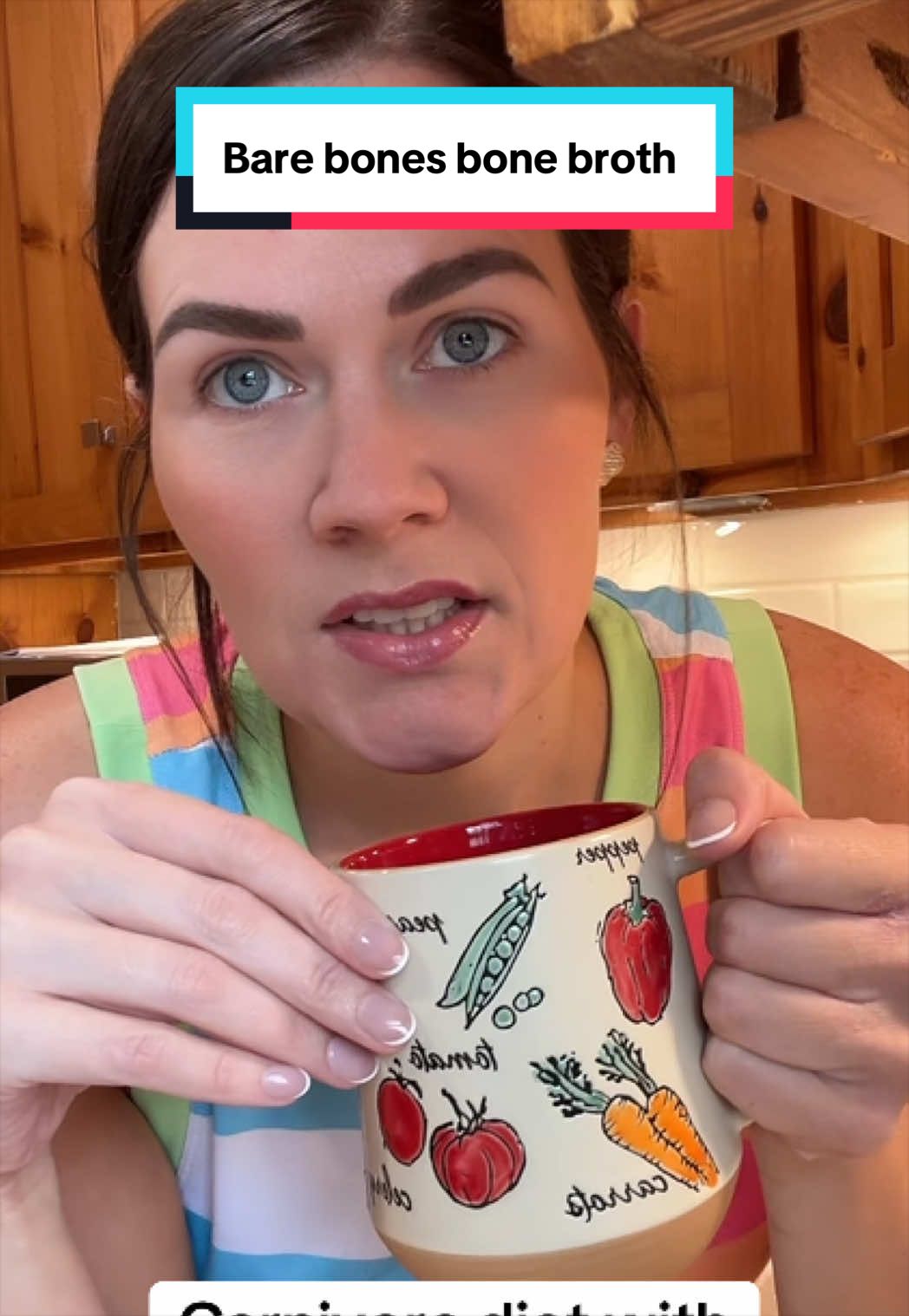TikTok post by @selfcarehygienist for Bare Bones. Caption reads: @Bare Bones Brand #barebones life changer ❤️.