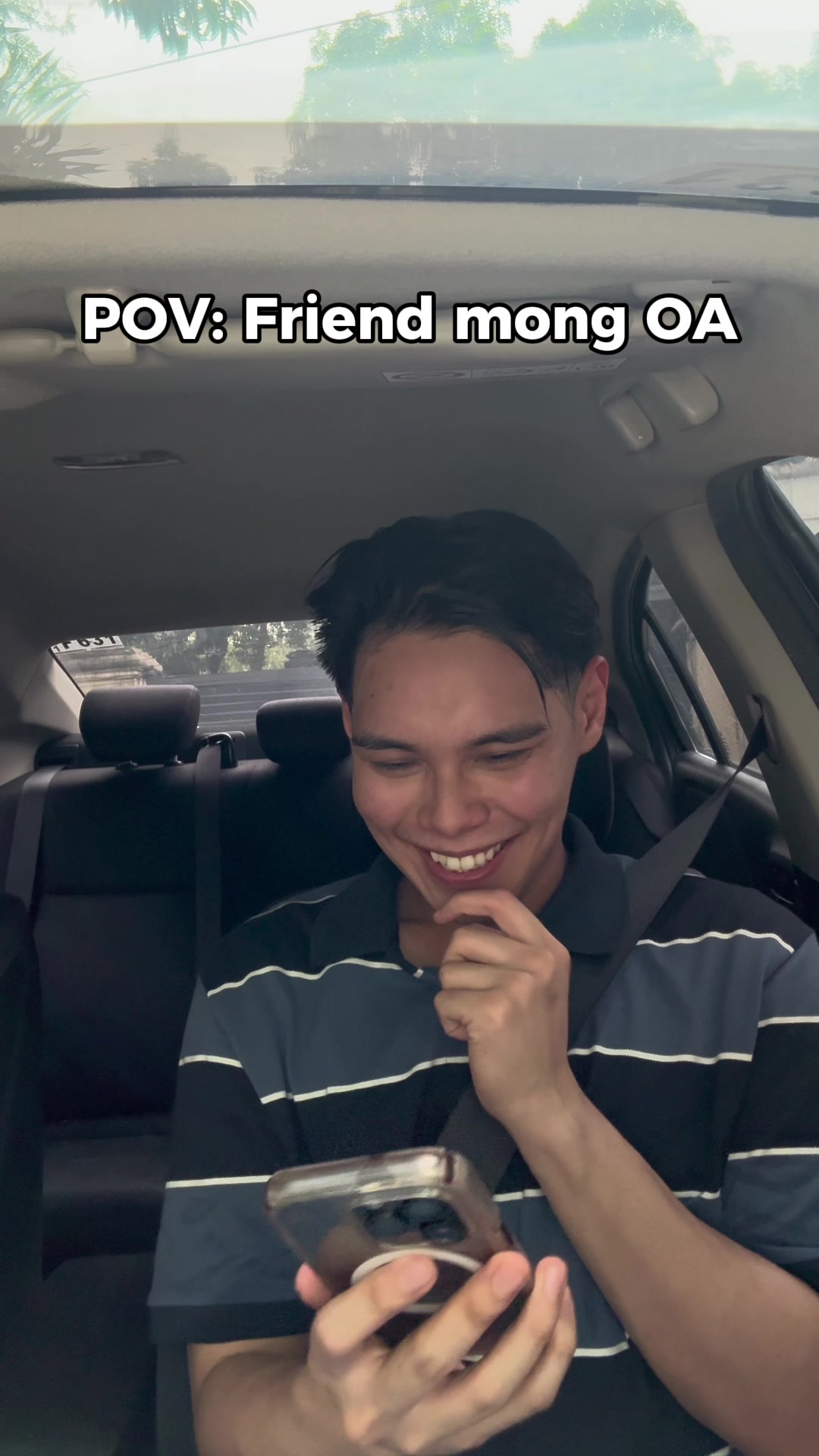 TikTok post by @itsgigiboi for Globe Telecom. Caption reads: I still can’t believe my P1 took me on an....