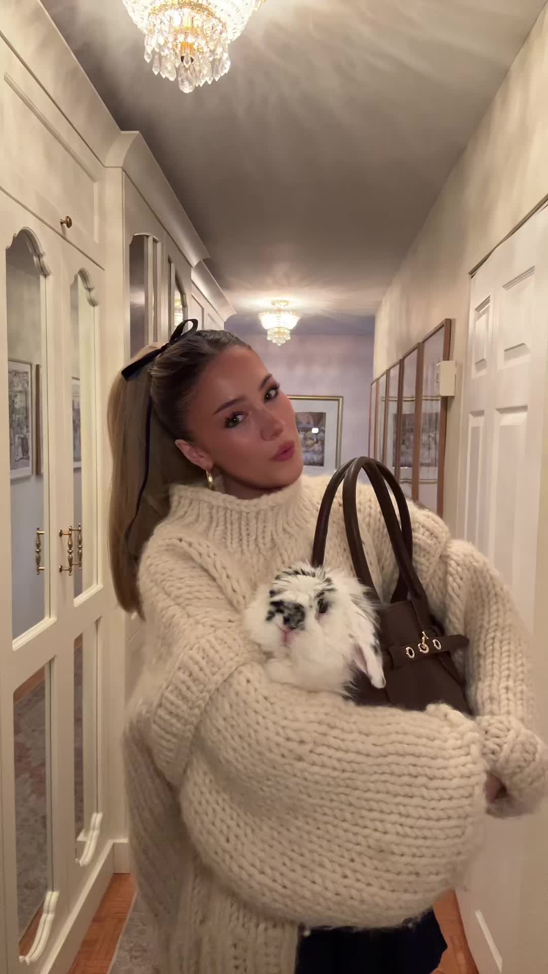 TikTok post by @dapollypocket for callitspring. Caption reads: [...] and I to pick out a vegan friendly outfit....